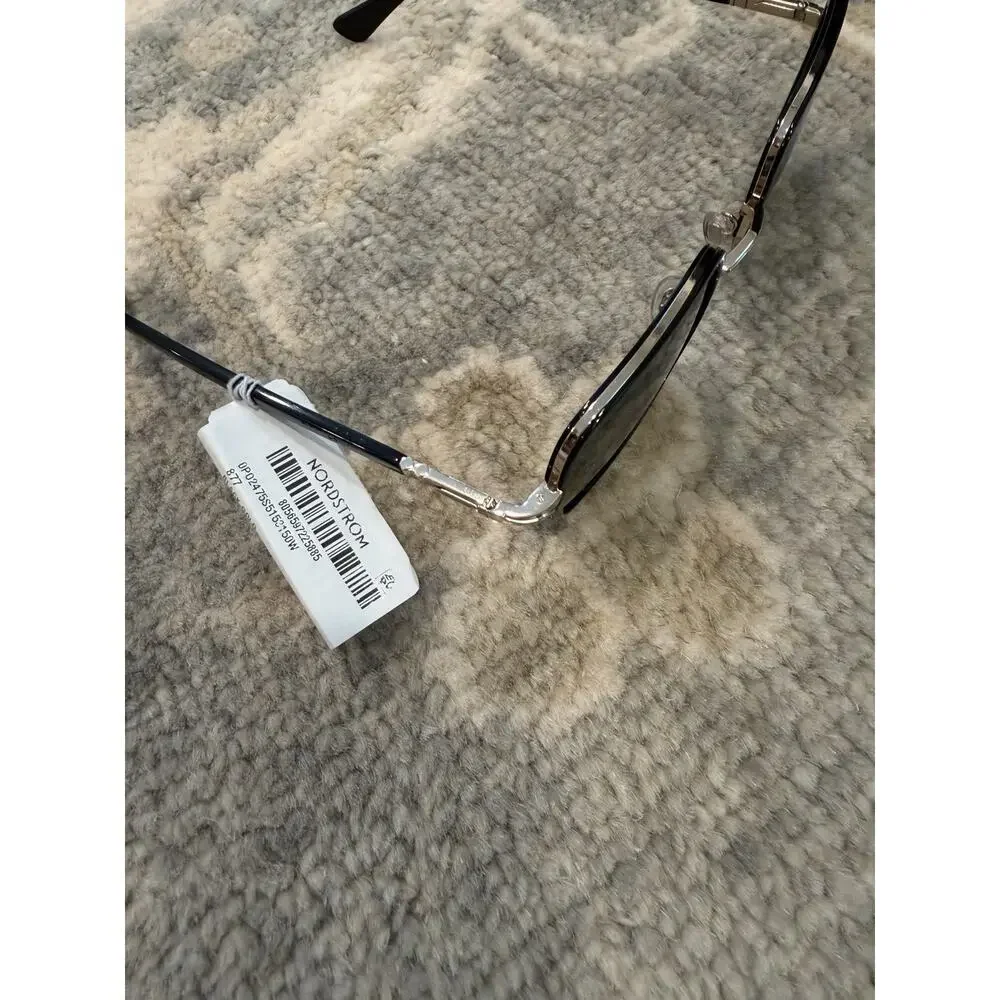 Persol Sunglasses PO2475S 51531 50mm Gold & Black / green Lens NWT